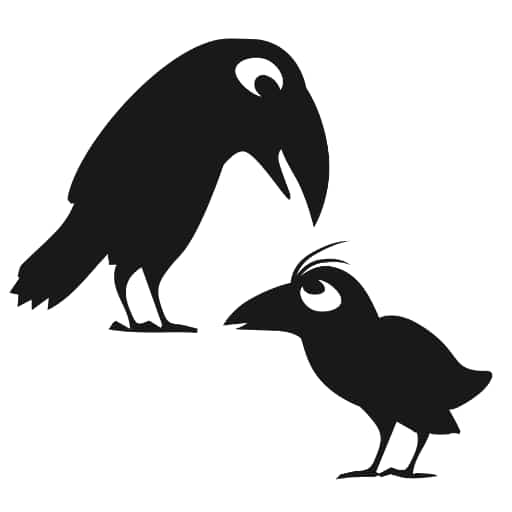 Hugin i Munin, il·lustració